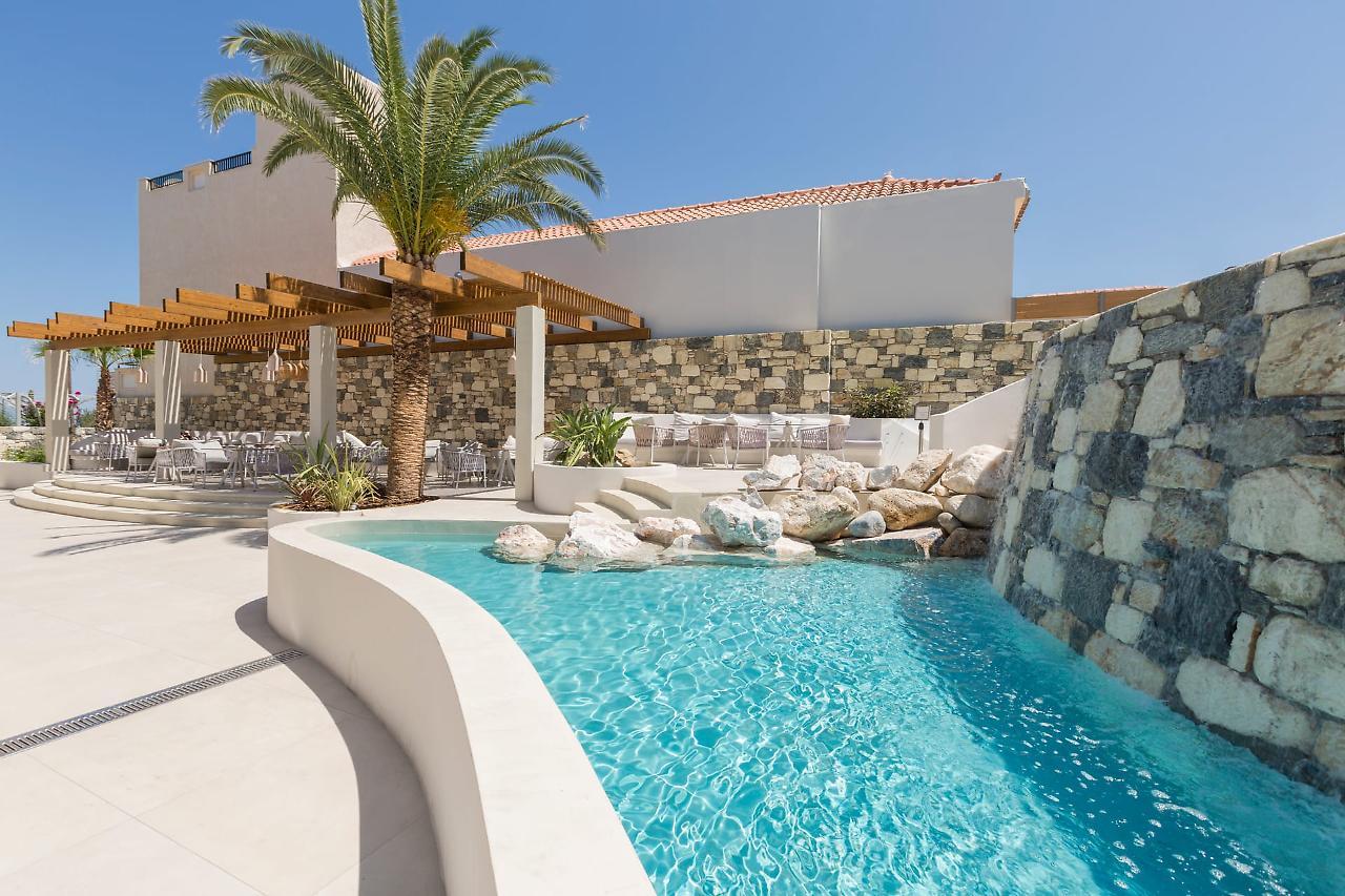 Samian Mare Hotel, Suites & Spa Karlovassi Exterior foto